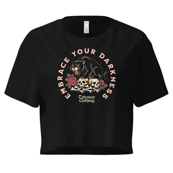 Embrace Your Darkness Top Crop