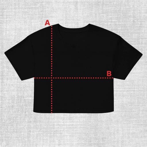 Totemay Size Guide Crop Top