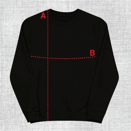 Totemay Size guide Sweatshirt