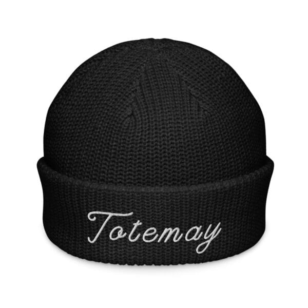 Totemay Fisherman Beanie Black