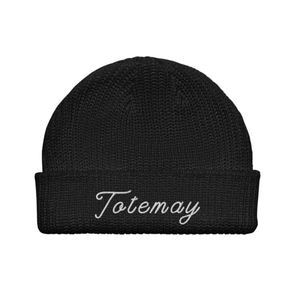 Alternative view of Totemay Fisherman Beanie Black