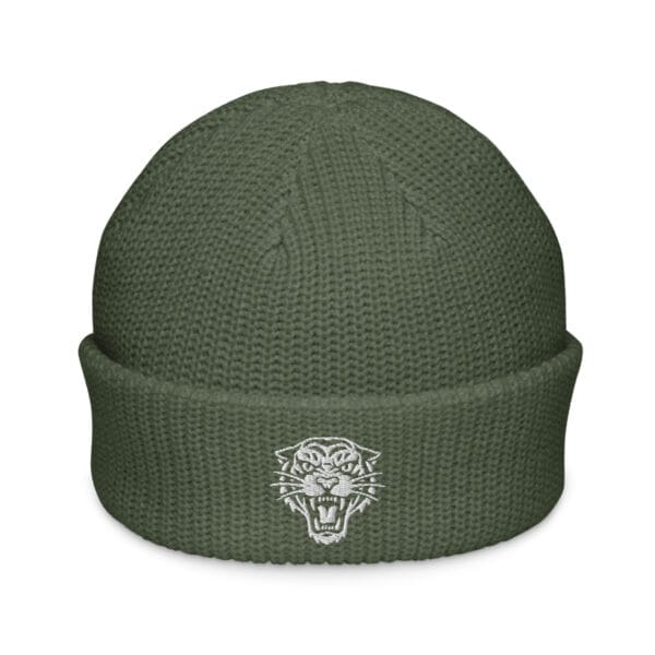 Tiger Fisherman Beanie Green