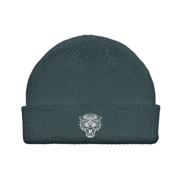 Alternative view of Tiger Fisherman Beanie Petrol
