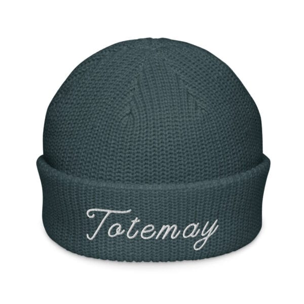 Totemay Fisherman Beanie Petrol
