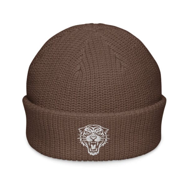 Tiger Fisherman Beanie Walnut