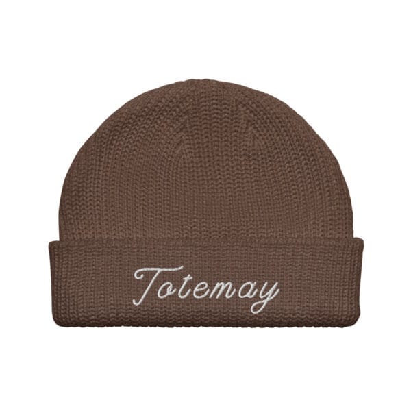 Alternative view of Totemay Fisherman Beanie Walnut