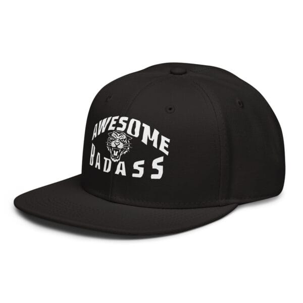 Alternative view of Badass Snapback Black