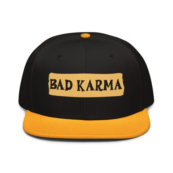 Bad Karma Snapback Gold