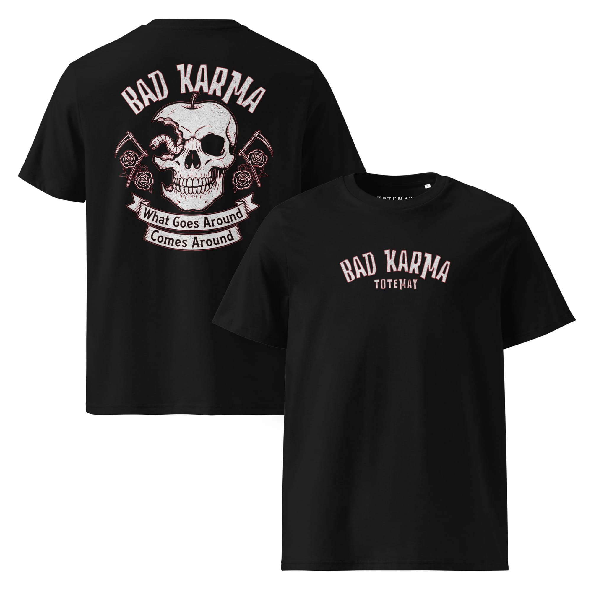 Bad Karma - Black T-Shirt 2 Bad Karma - Black T-Shirt - Image 2