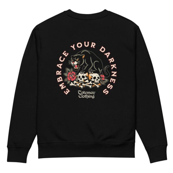 Embrace Your Darkness - Black Heavy Sweatshirt