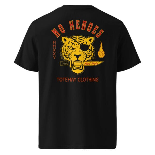 No Heroes - Black T-Shirt