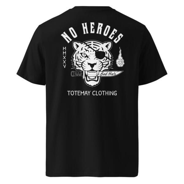 No Heroes - Black T-shirt