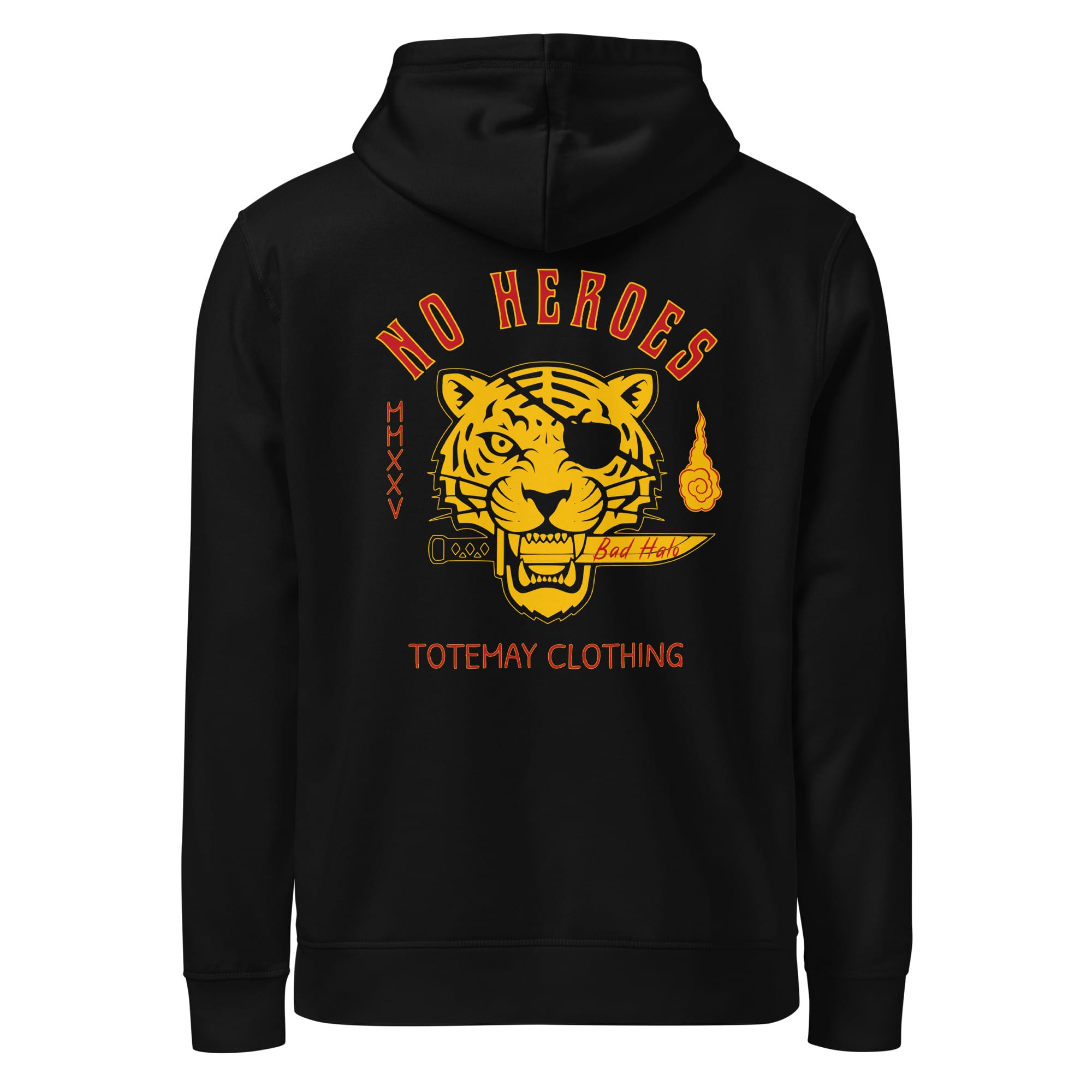 No Heroes - Black Hoodie 1 No Heroes - Black Hoodie