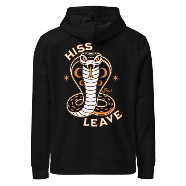 Hiss and Leave - Black Hoodie