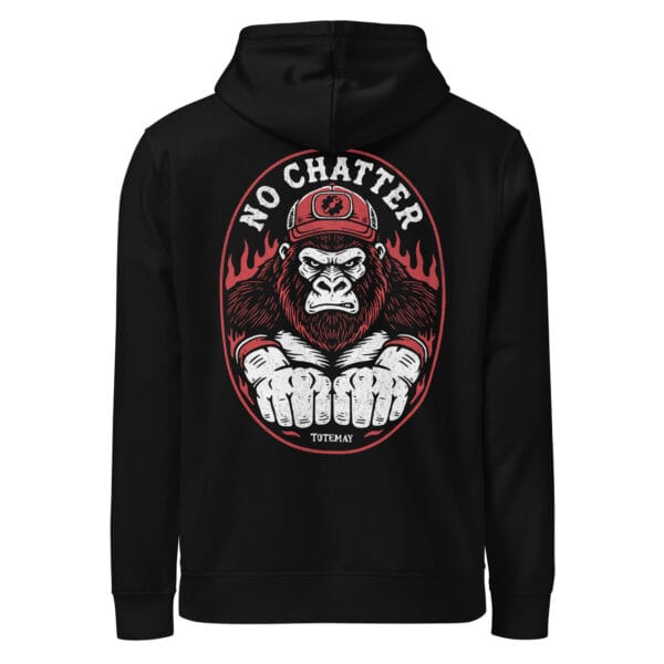 No Chatter - Black Hoodie