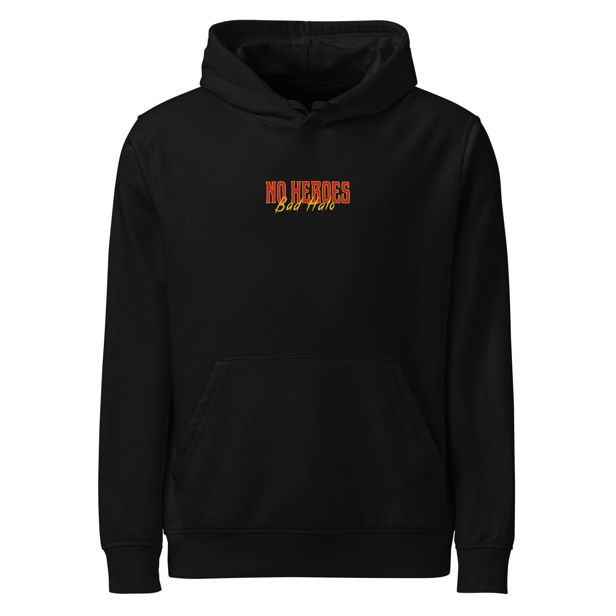 No Heroes - Black Hoodie 2 No Heroes - Black Hoodie - Image 2
