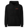 Fearless - Black Hoodie 3 unisex organic mid weight hoodie black front 697b4f25814ad