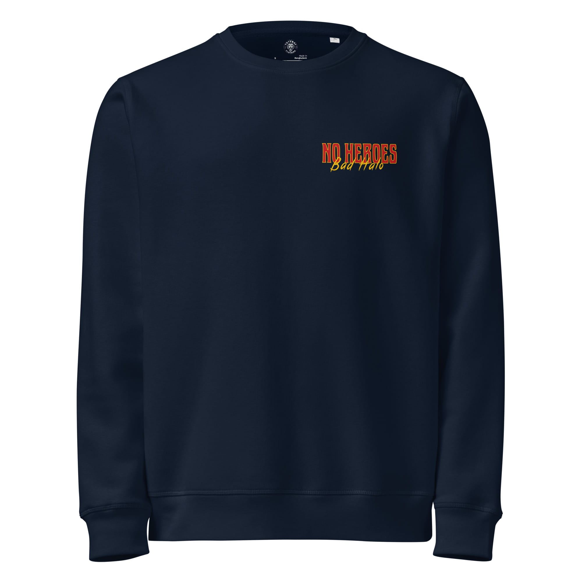 No Heroes - French Navy Sweatshirt 4 No Heroes - French Navy Sweatshirt - immagine 4