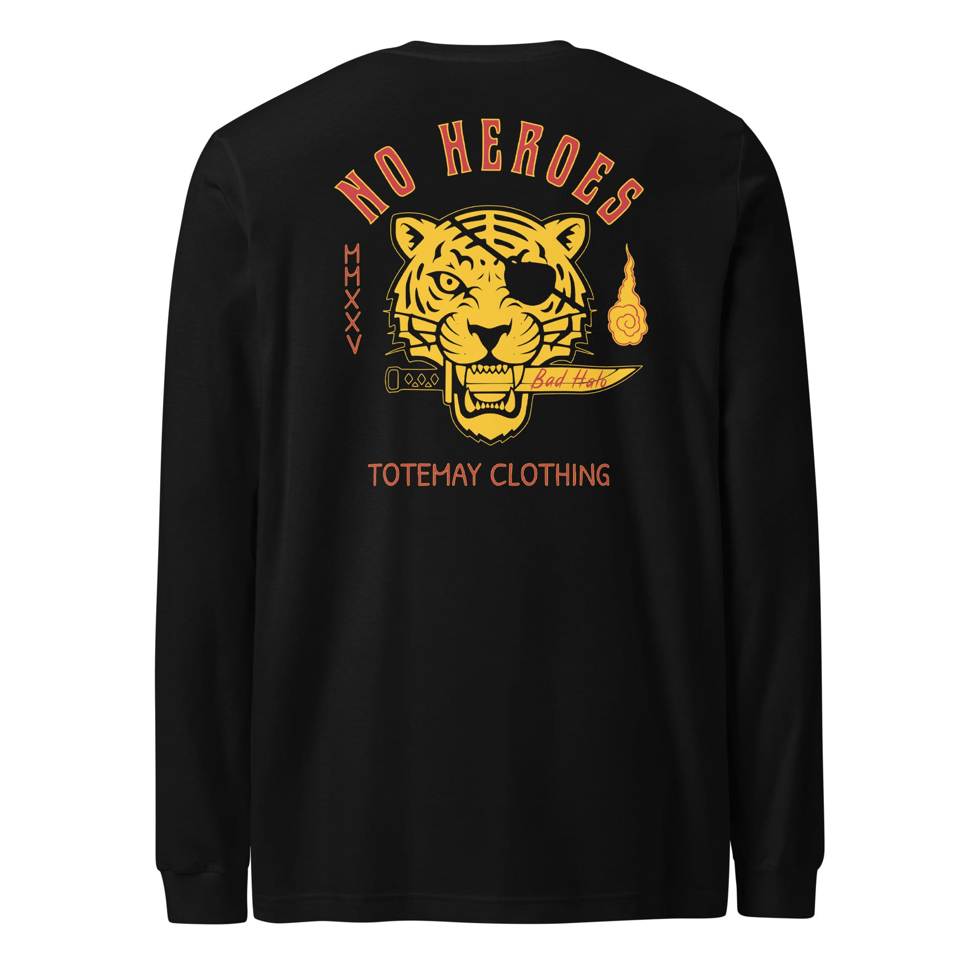 No Heroes - Black Long Sleeve Tee 1 No Heroes - Black Long Sleeve Tee