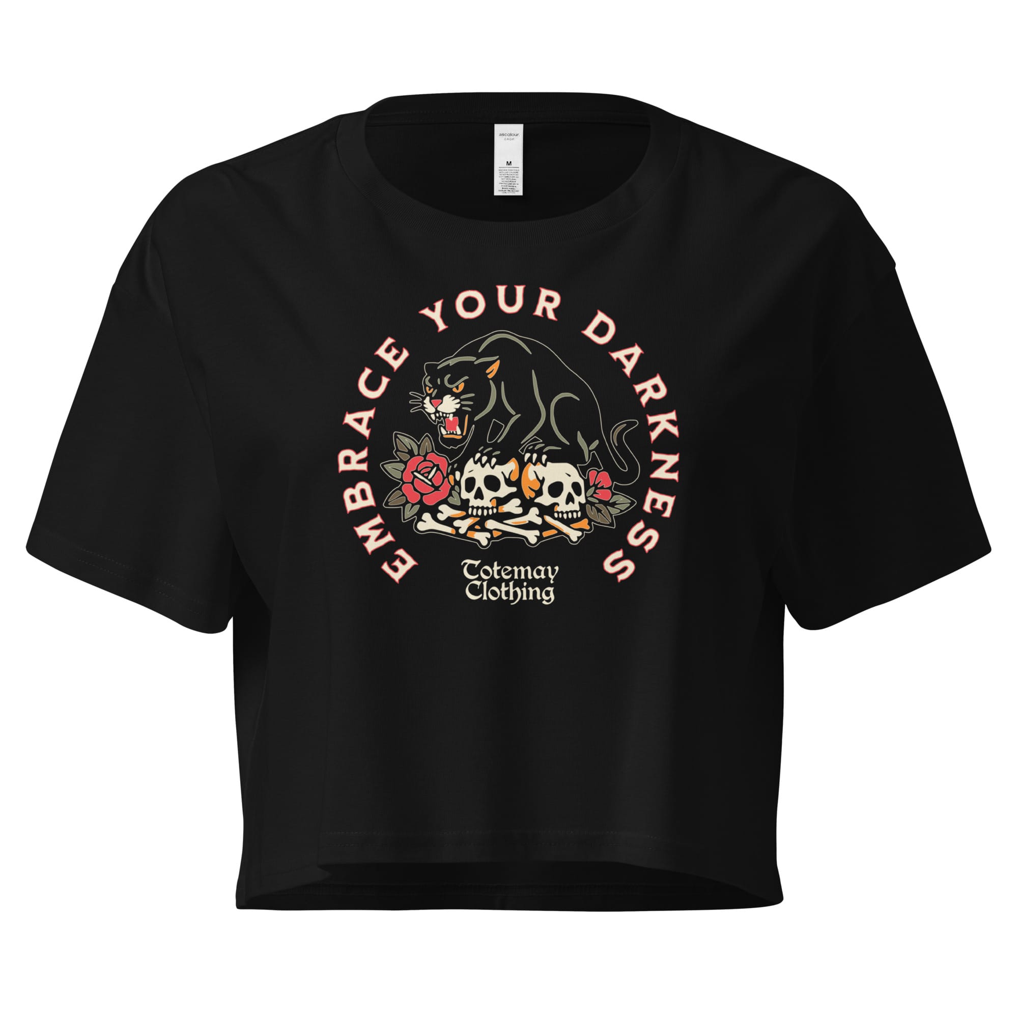 Embrace Your Darkness - Women's Crop Tee 3 Embrace Your Darkness - Women's Crop Tee - Image 3