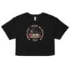 Embrace Your Darkness - Women's Crop Tee 11 womens crop top black front 69806bb637f61
