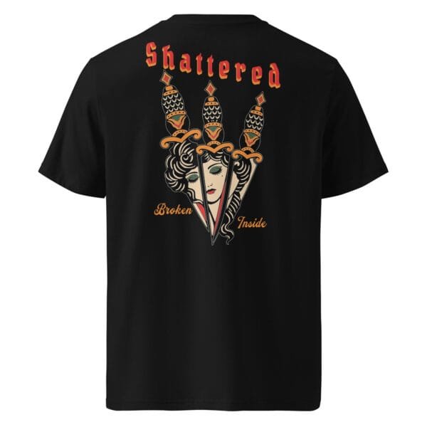 Shattered - Black T-Shirt