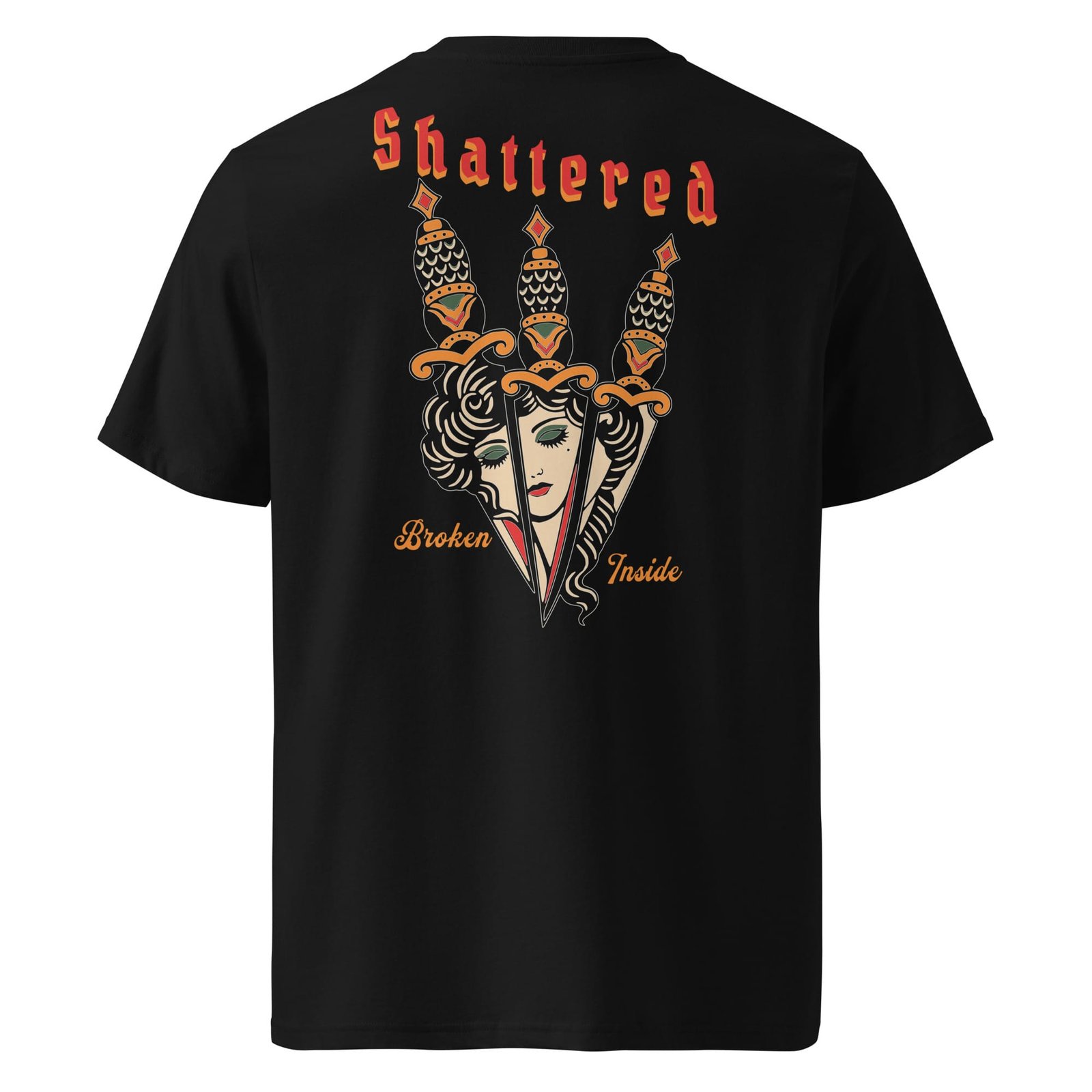 Shattered - Black T-Shirt 1 Shattered - Black T-Shirt