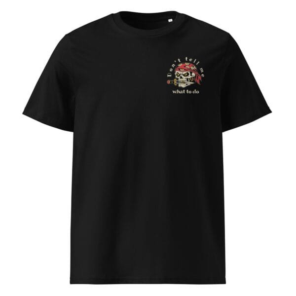 Alternative view of Don't Tell Me - Black T-Shirt
