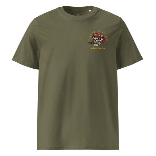 Alternative view of Don't Tell Me- Khaki T-Shirt