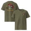 unisex organic cotton creator 2.0 t shirt khaki front and back 6a1758f35644c