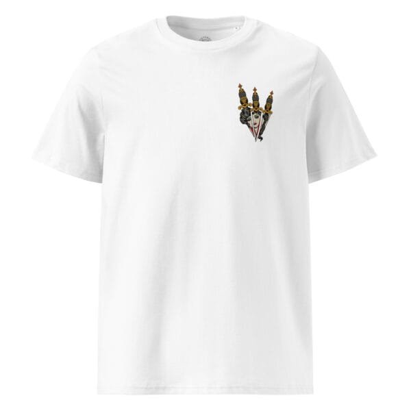Alternative view of Shattered – White T-Shirt