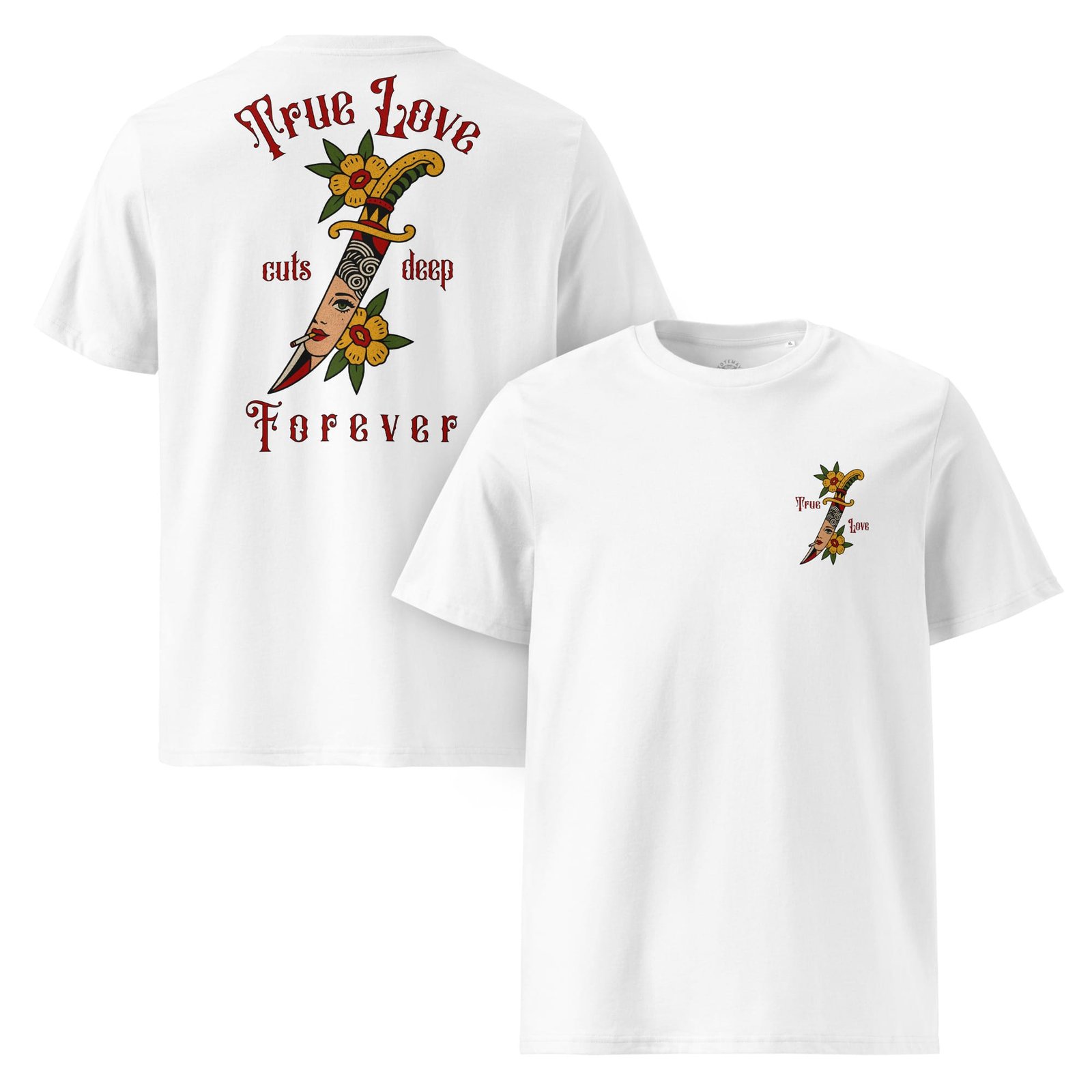 True Love – White T-Shirt 2 True Love – White T-Shirt - Image 2