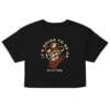 Not Today - Women's Crop Tee 9 womens crop top black front 6a16e67d3bf9f