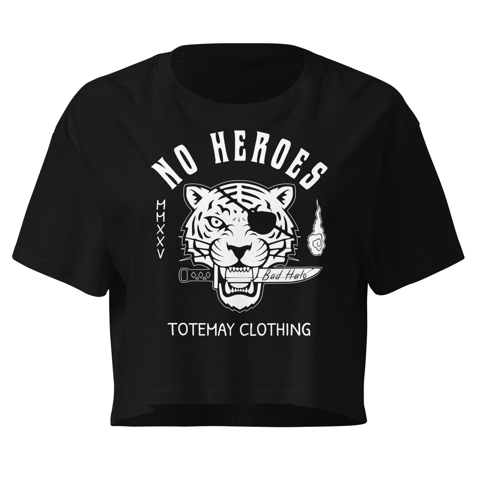No Heroes - Women's Crop Tee 1 No Heroes - Women's Crop Tee