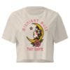 Midnight Muse - Women’s crop tee 8 womens crop top bone front 6a176754c4feb