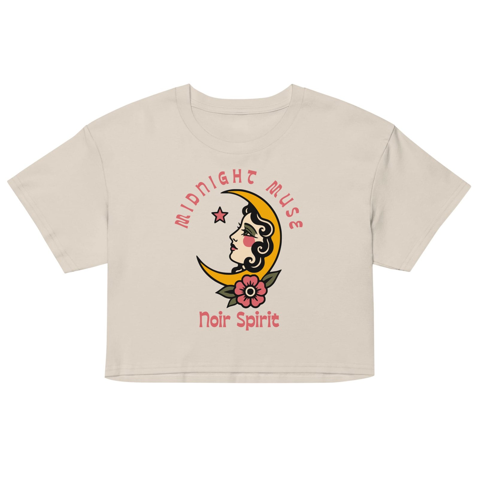 Midnight Muse - Women’s crop tee 4 Midnight Muse - Women’s crop tee - Image 4