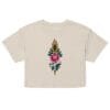 Love Kills - Women's Crop Tee 11 womens crop top bone front 6a17698b24622