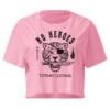 No Heroes - Women's Crop Tee 8 womens crop top bubblegum front 6a177477612ae