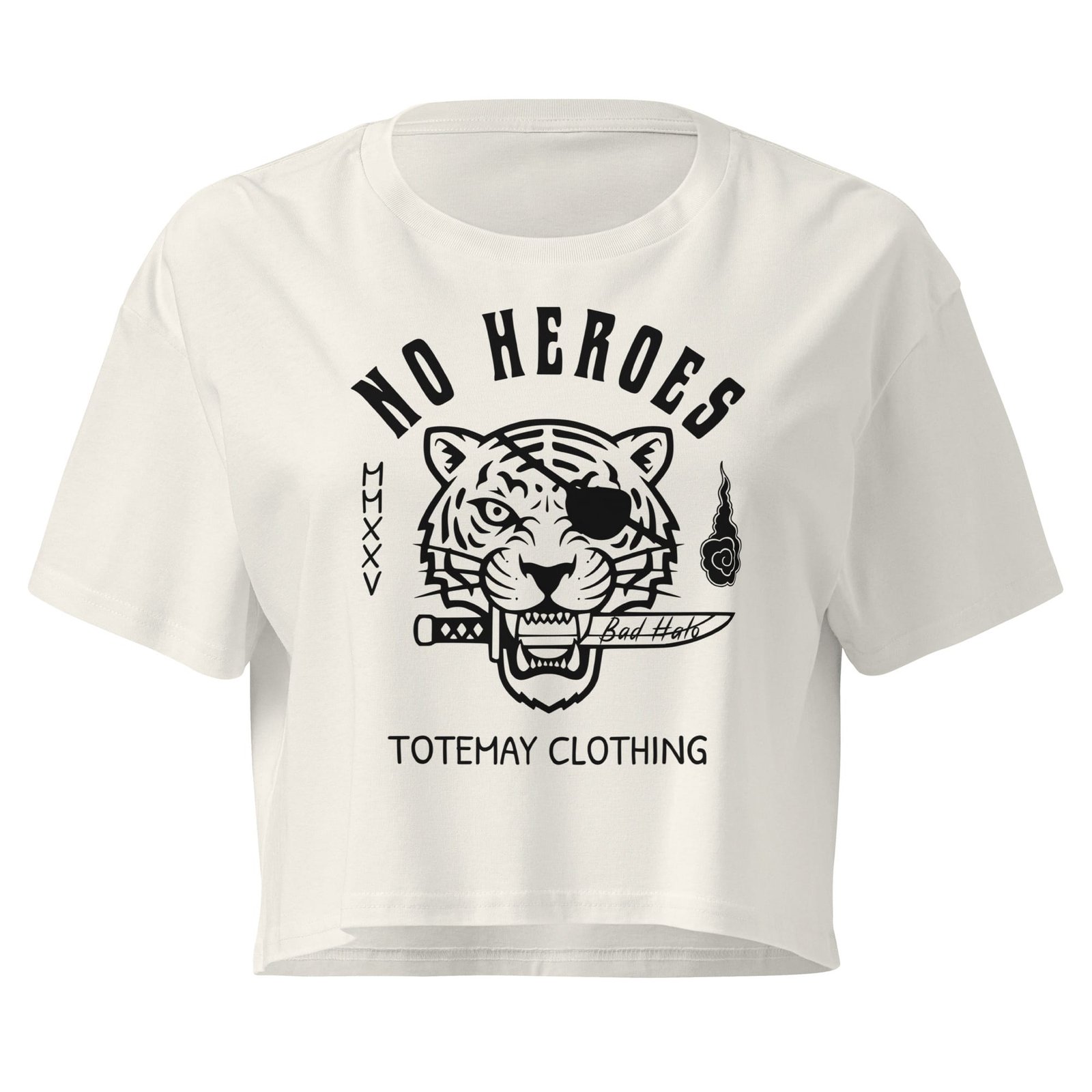 No Heroes - Women's Crop Tee 5 No Heroes - Women's Crop Tee - Image 5