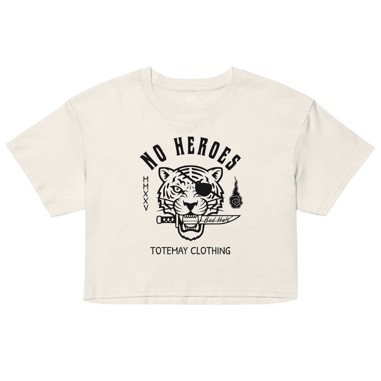 No Heroes - Women's Crop Tee 6 No Heroes - Women's Crop Tee - Image 6