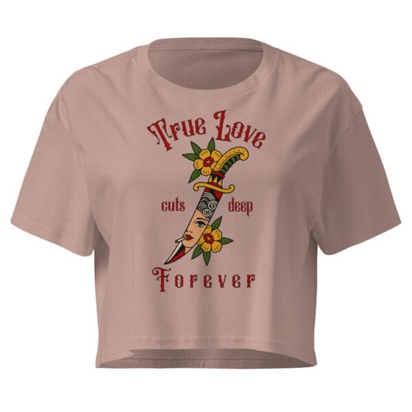 True Love - Women’s Crop Tee