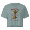 True Love - Women’s Crop Tee 10 womens crop top mineral front 6a16f5193413b