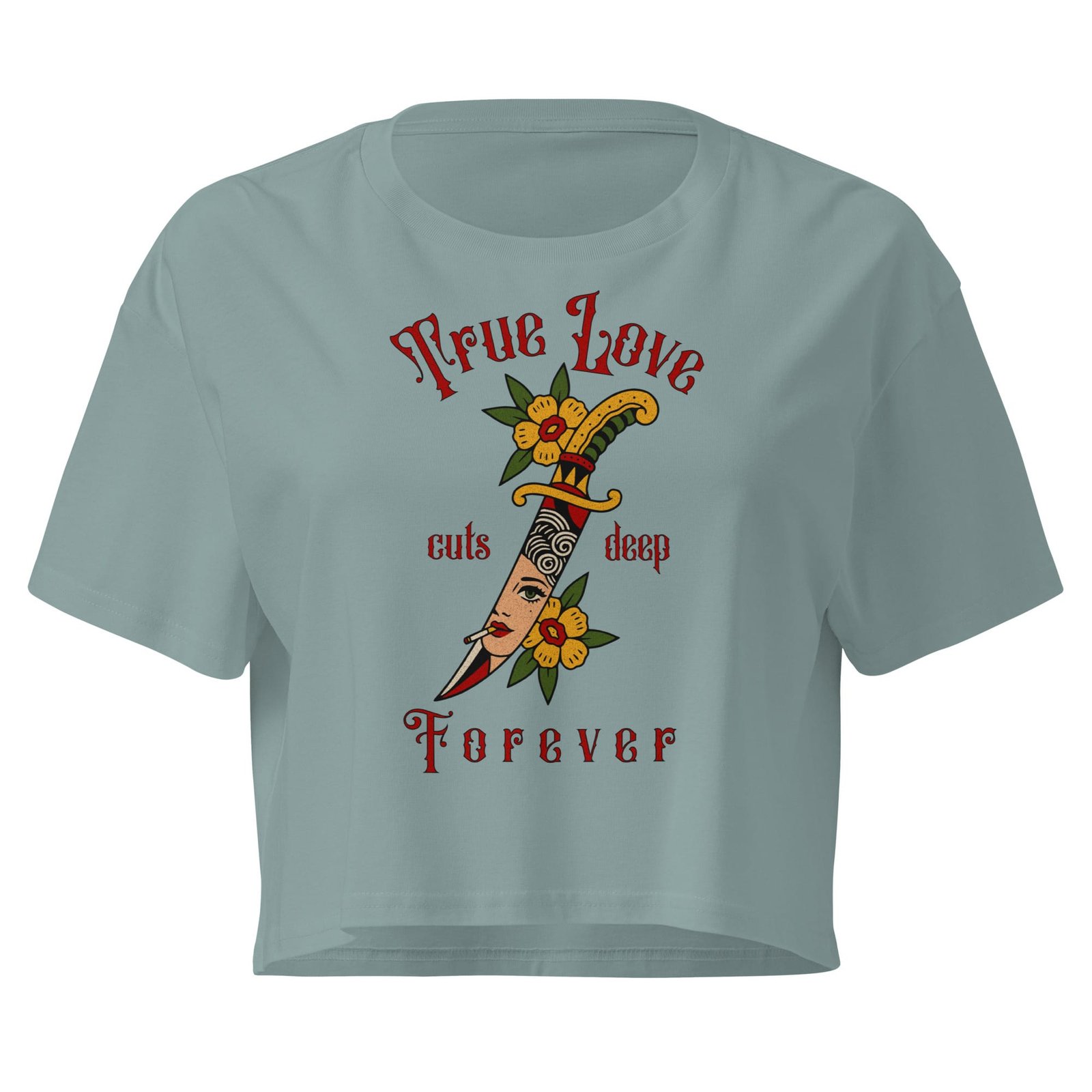 True Love - Women’s Crop Tee 5 True Love - Women’s Crop Tee - Image 5