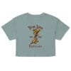 True Love - Women’s Crop Tee 11 womens crop top mineral front 6a16f5193647b