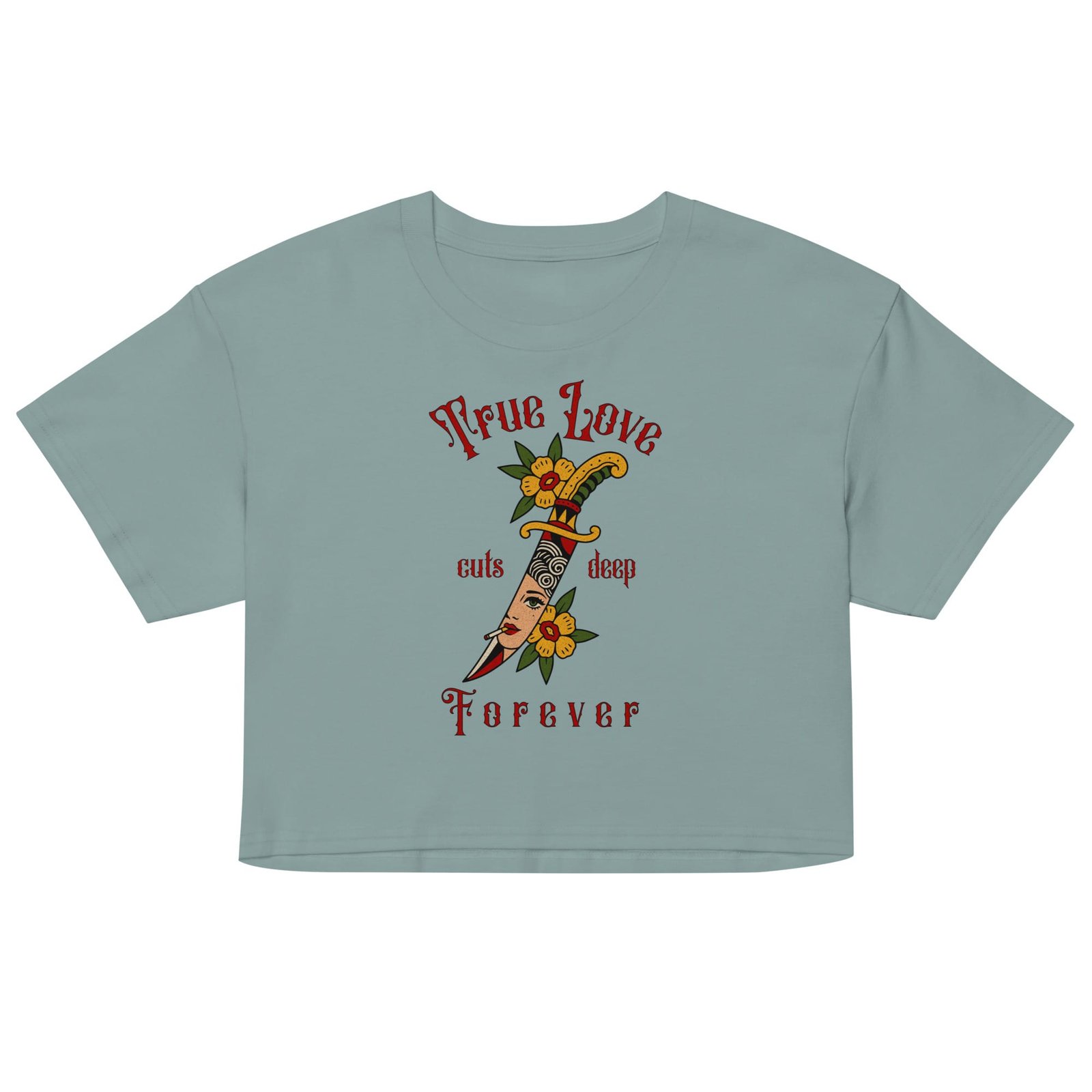 True Love - Women’s Crop Tee 6 True Love - Women’s Crop Tee - Image 6