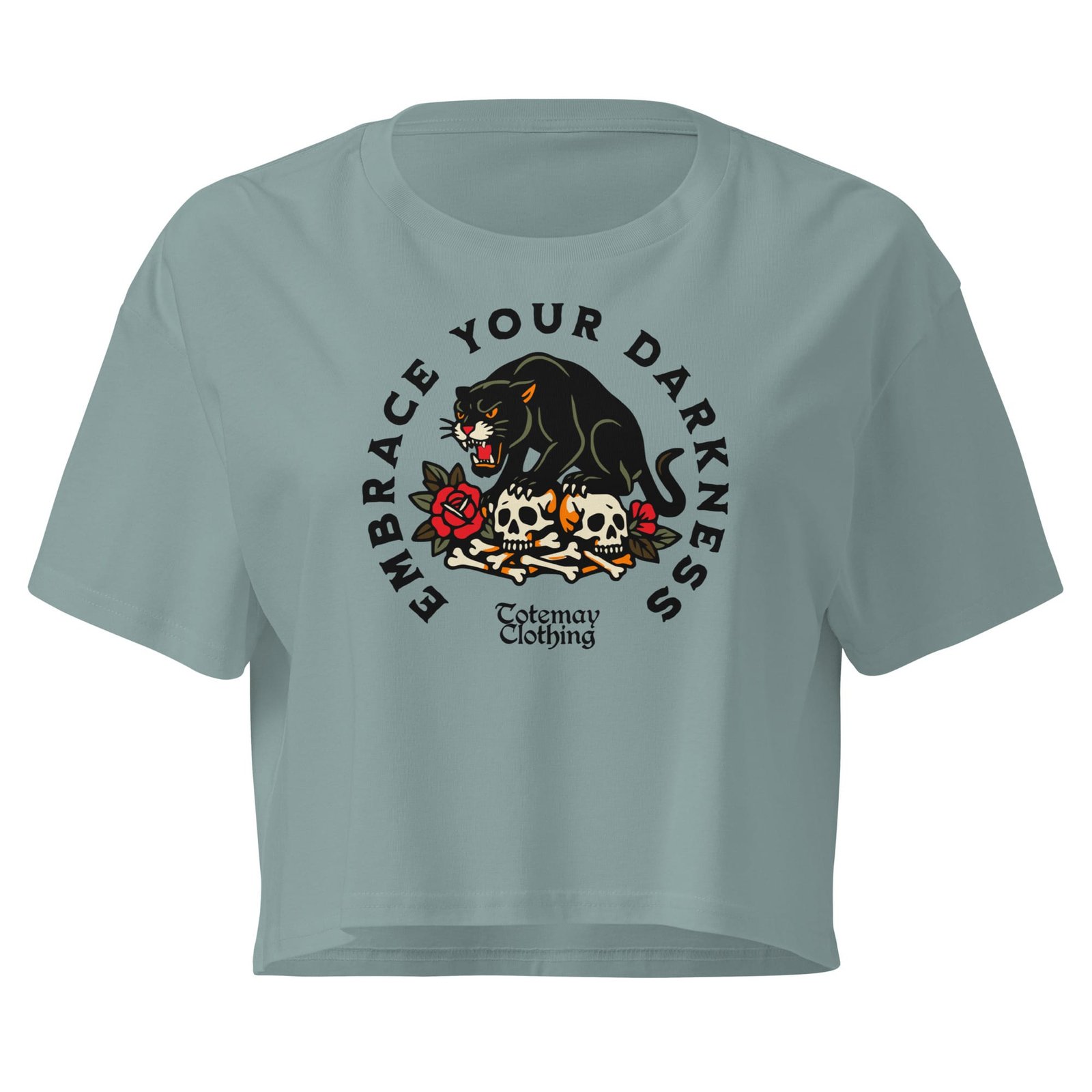 Embrace Your Darkness - Women's Crop Tee 1 Embrace Your Darkness - Women's Crop Tee