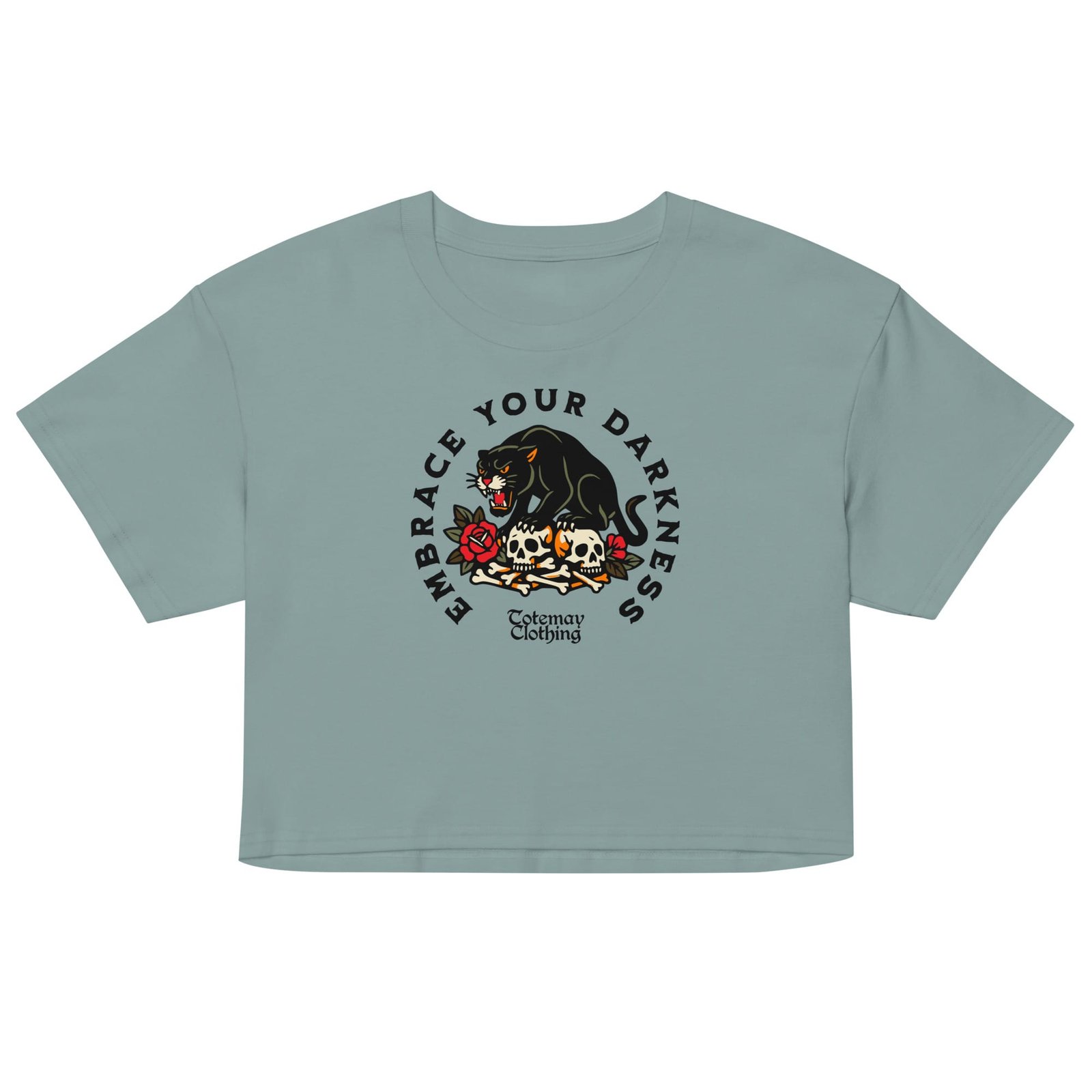 Embrace Your Darkness - Women's Crop Tee 2 Embrace Your Darkness - Women's Crop Tee - Image 2