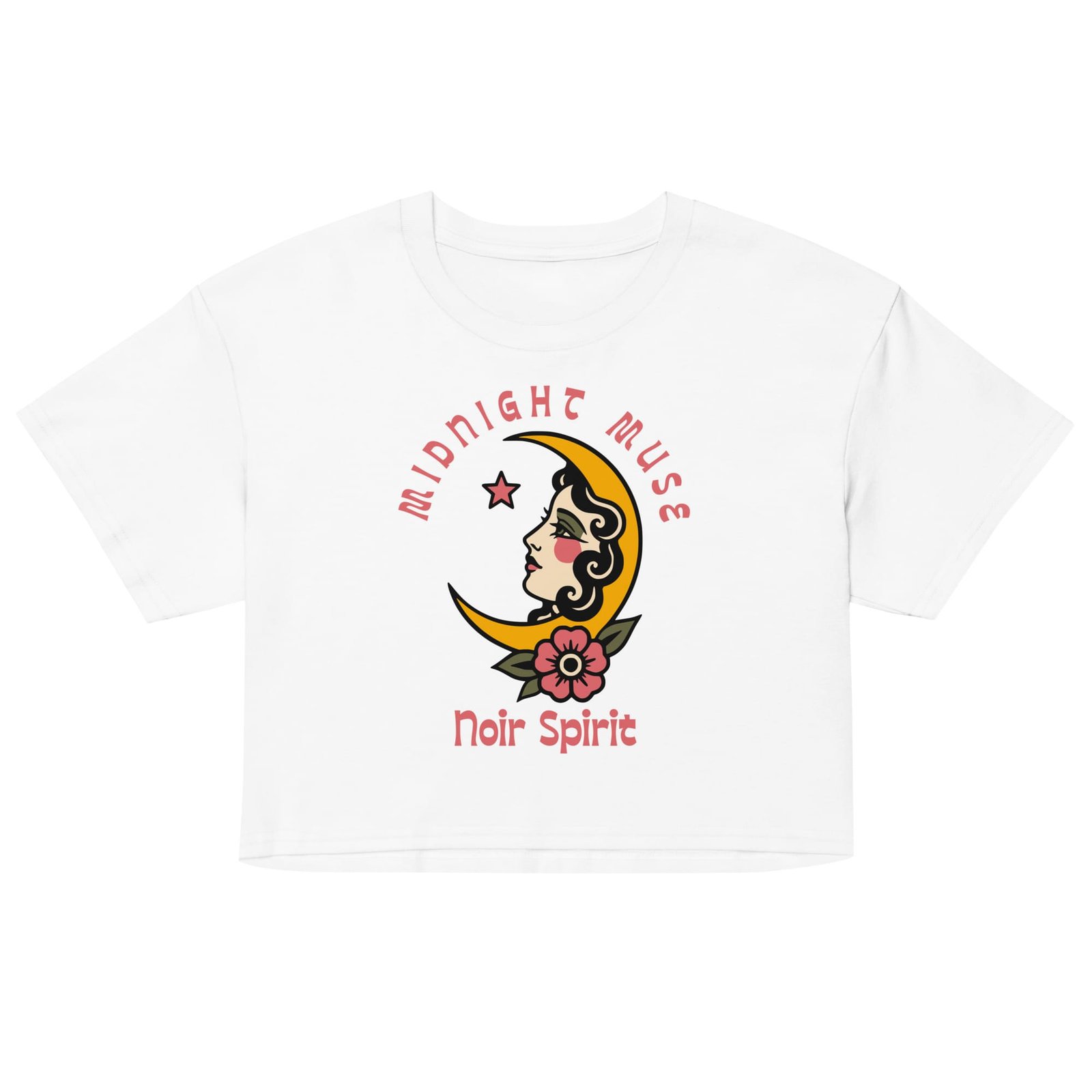 Midnight Muse - Women’s crop tee 6 Midnight Muse - Women’s crop tee - Image 6