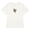 Shattered - Women's Tee 7 womens organic ribbed neck stella muser t shirt off white front 6a18131503cde