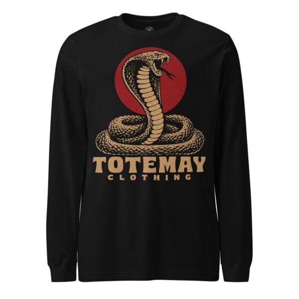 Cold Blooded - Black Long Sleeve Tee